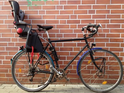 My bicycle (and a brick wall)